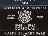 Gordon A McDowell 