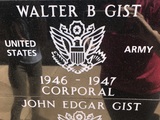 Walter B Gist