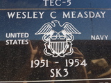 Wesley C Measday
