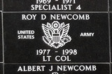 Roy D Newcomb