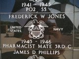 Frederick W Jones