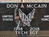 DON A MCCAIN