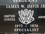 JAMES W DAVIS JR.