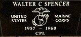 WALTER C SPENCER