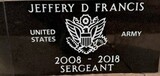 JEFFERY D FRANCIS